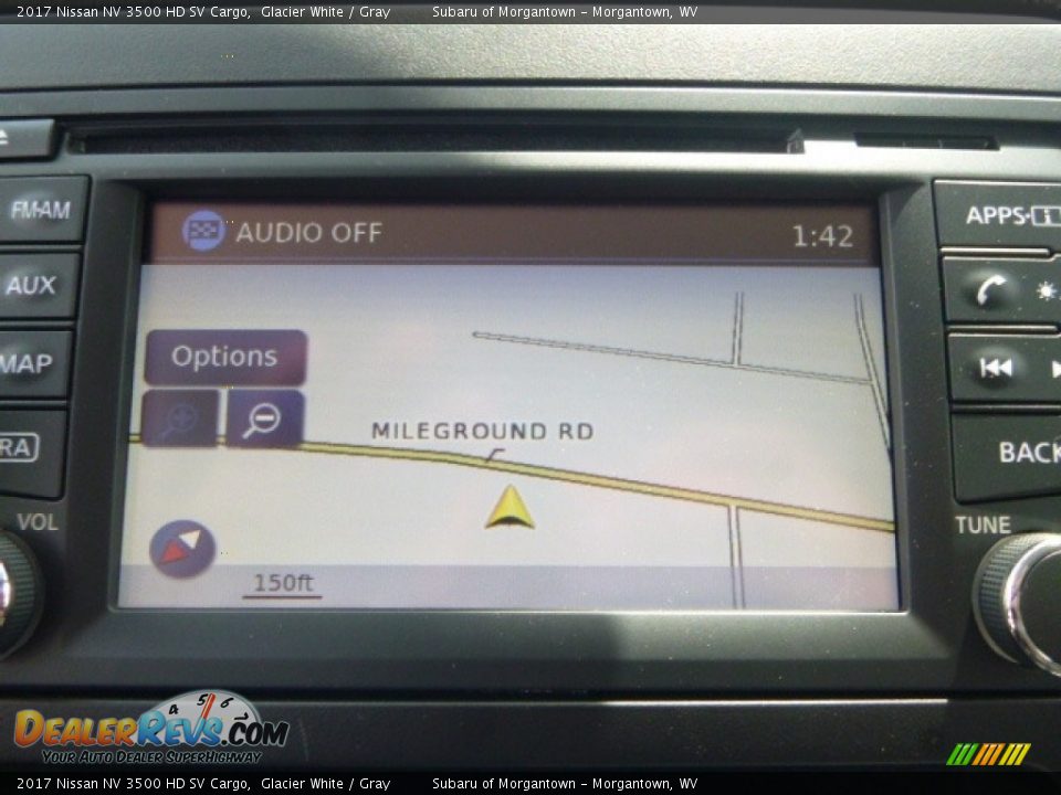 2017 Nissan NV 3500 HD SV Cargo Glacier White / Gray Photo #16