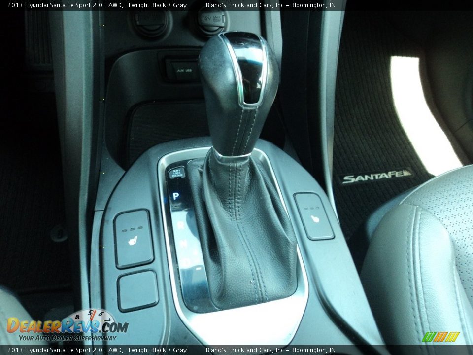 2013 Hyundai Santa Fe Sport 2.0T AWD Twilight Black / Gray Photo #24
