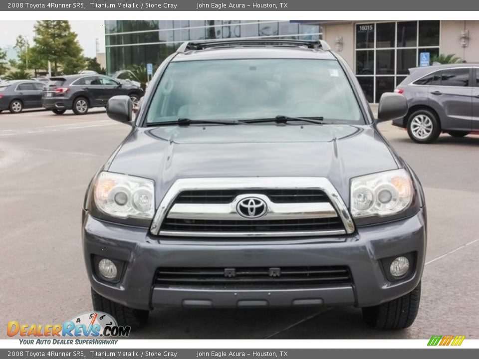 2008 Toyota 4Runner SR5 Titanium Metallic / Stone Gray Photo #2