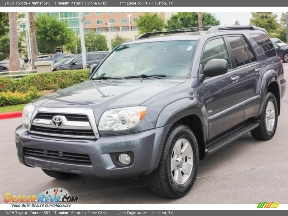 2008 Toyota 4Runner SR5 Titanium Metallic / Stone Gray Photo #3