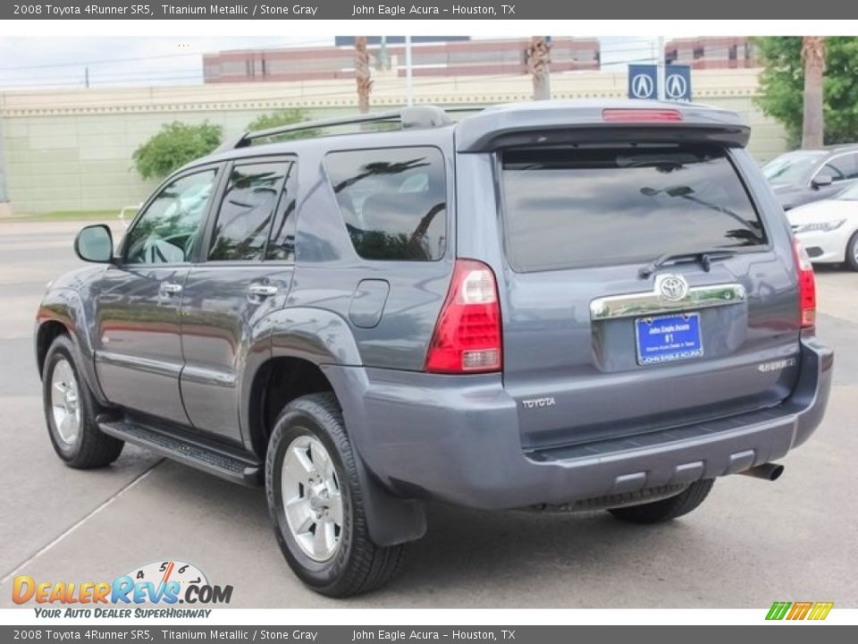 2008 Toyota 4Runner SR5 Titanium Metallic / Stone Gray Photo #5