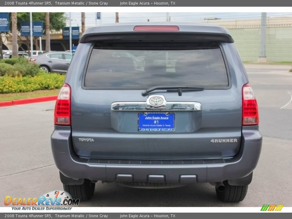 2008 Toyota 4Runner SR5 Titanium Metallic / Stone Gray Photo #6