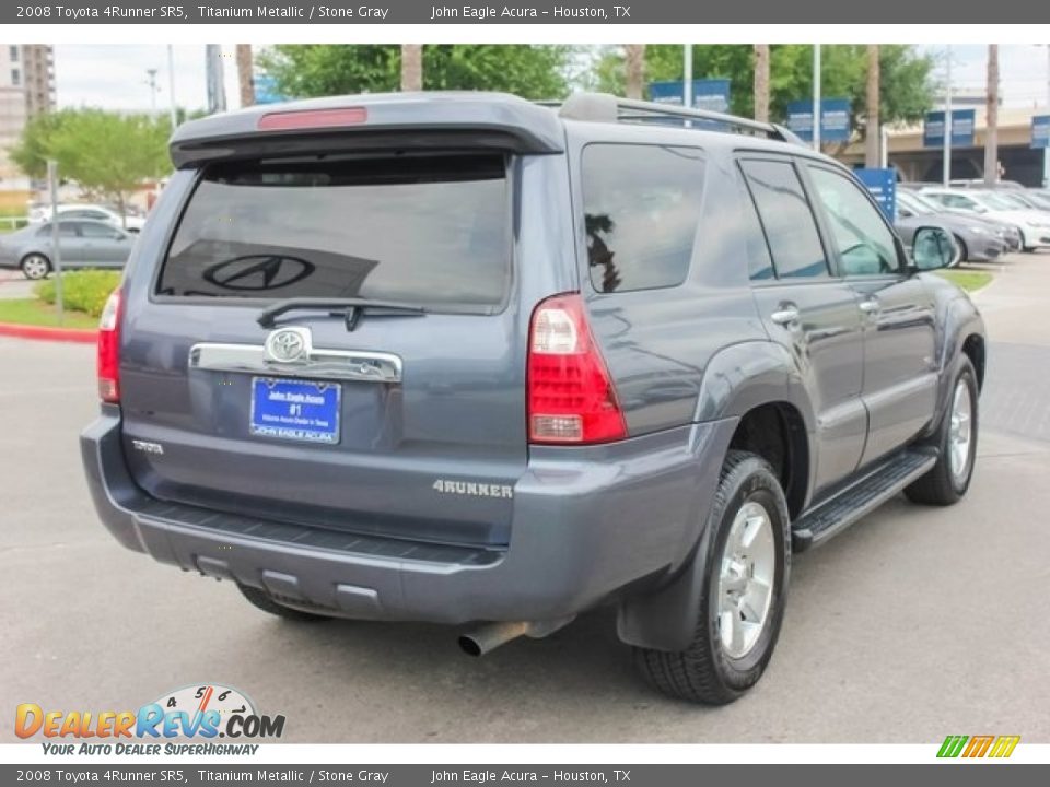 2008 Toyota 4Runner SR5 Titanium Metallic / Stone Gray Photo #7