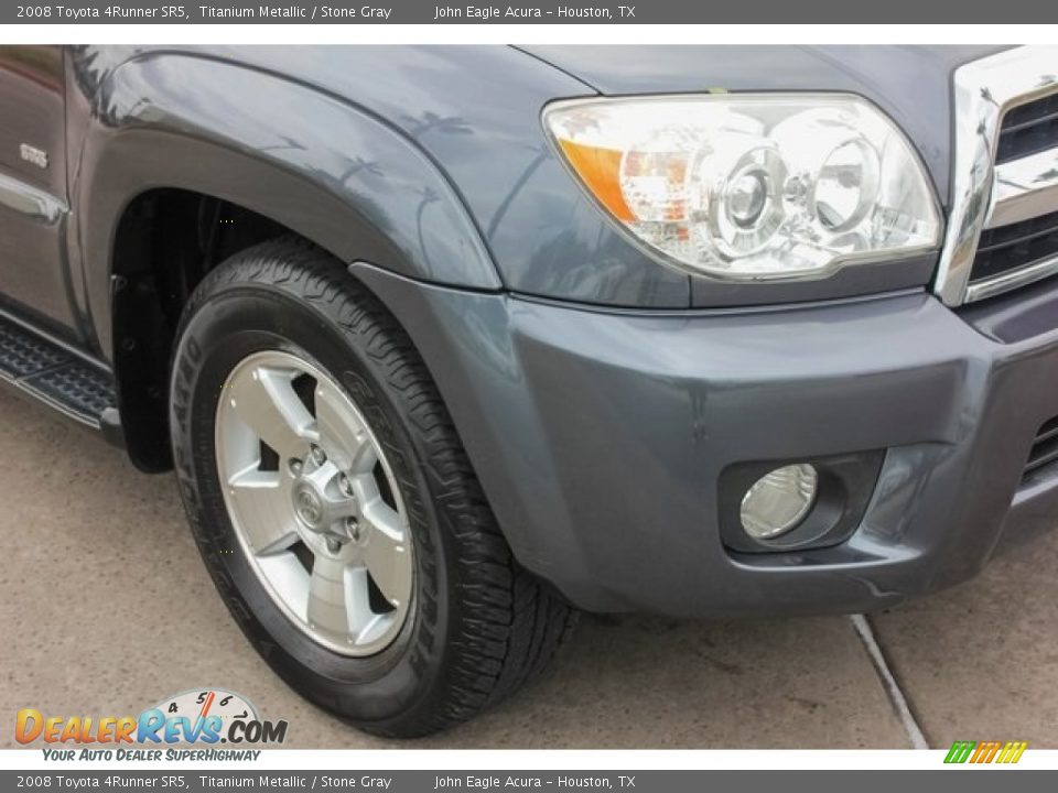 2008 Toyota 4Runner SR5 Titanium Metallic / Stone Gray Photo #10