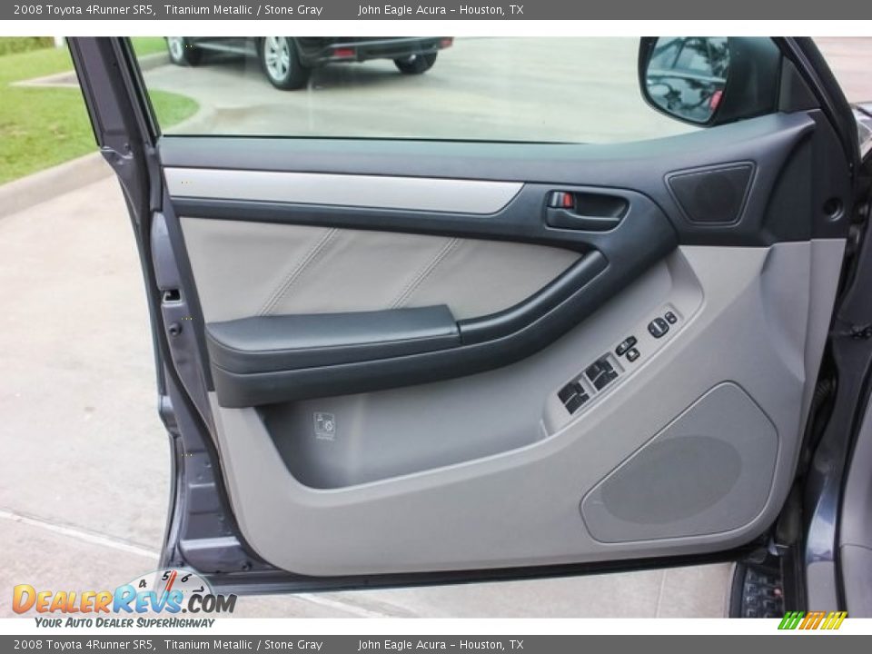 2008 Toyota 4Runner SR5 Titanium Metallic / Stone Gray Photo #15