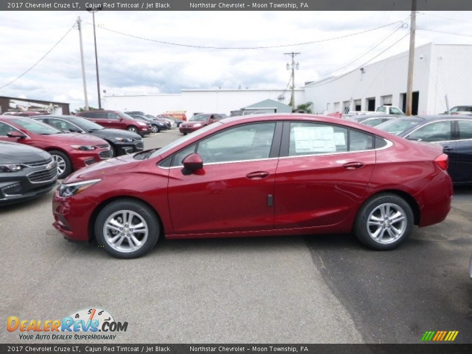 2017 Chevrolet Cruze LT Cajun Red Tintcoat / Jet Black Photo #2