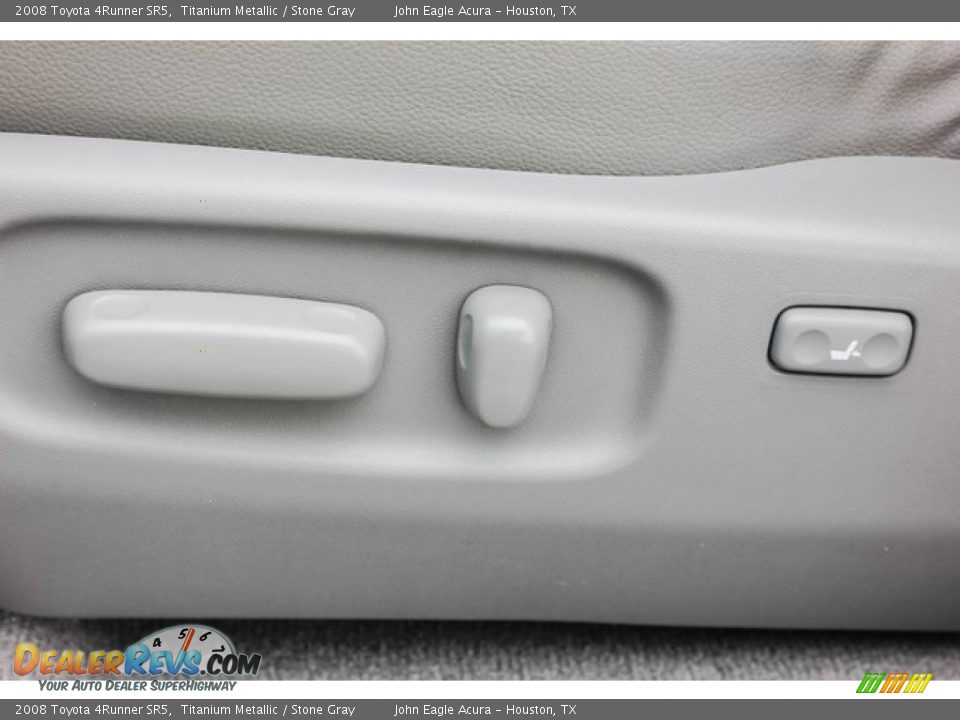 2008 Toyota 4Runner SR5 Titanium Metallic / Stone Gray Photo #16