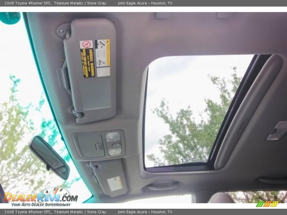 2008 Toyota 4Runner SR5 Titanium Metallic / Stone Gray Photo #17