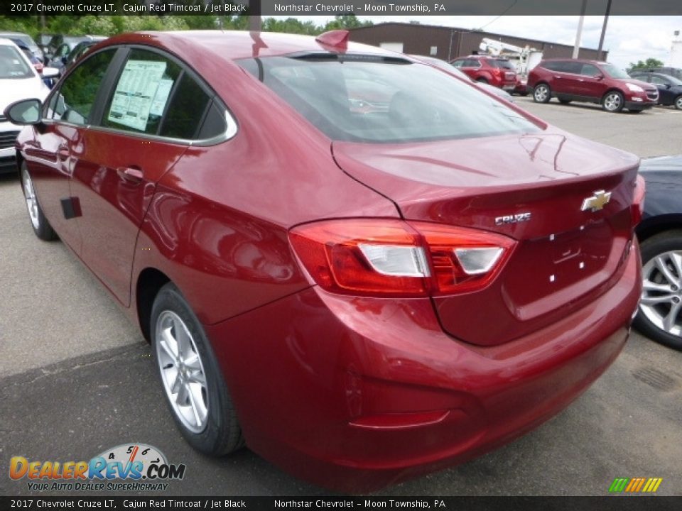 2017 Chevrolet Cruze LT Cajun Red Tintcoat / Jet Black Photo #3