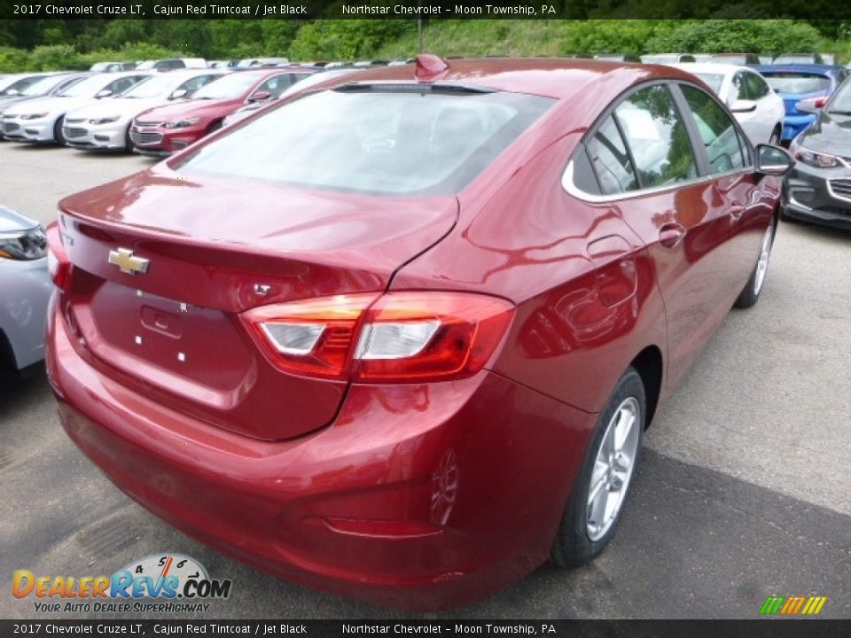 2017 Chevrolet Cruze LT Cajun Red Tintcoat / Jet Black Photo #5