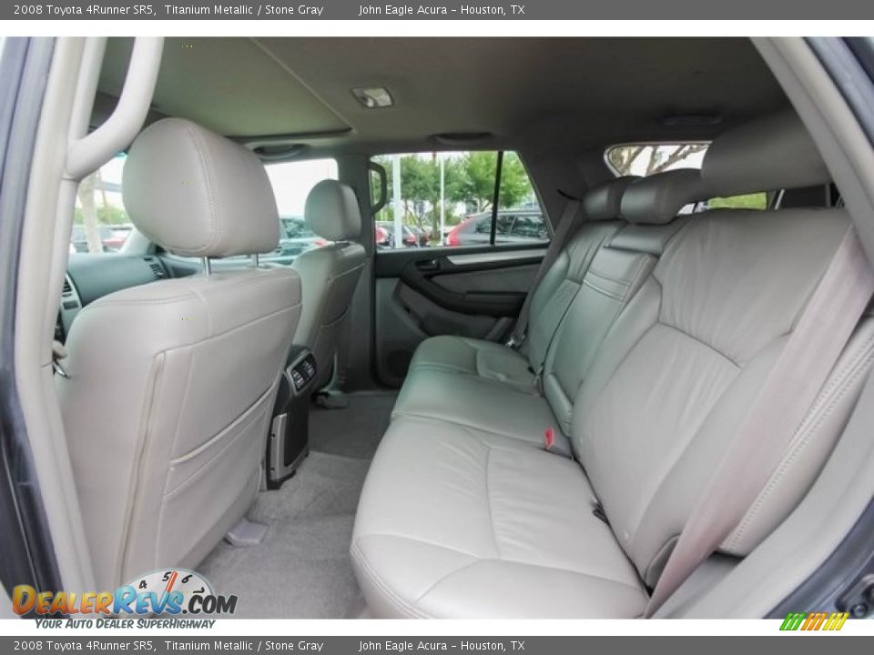 2008 Toyota 4Runner SR5 Titanium Metallic / Stone Gray Photo #20