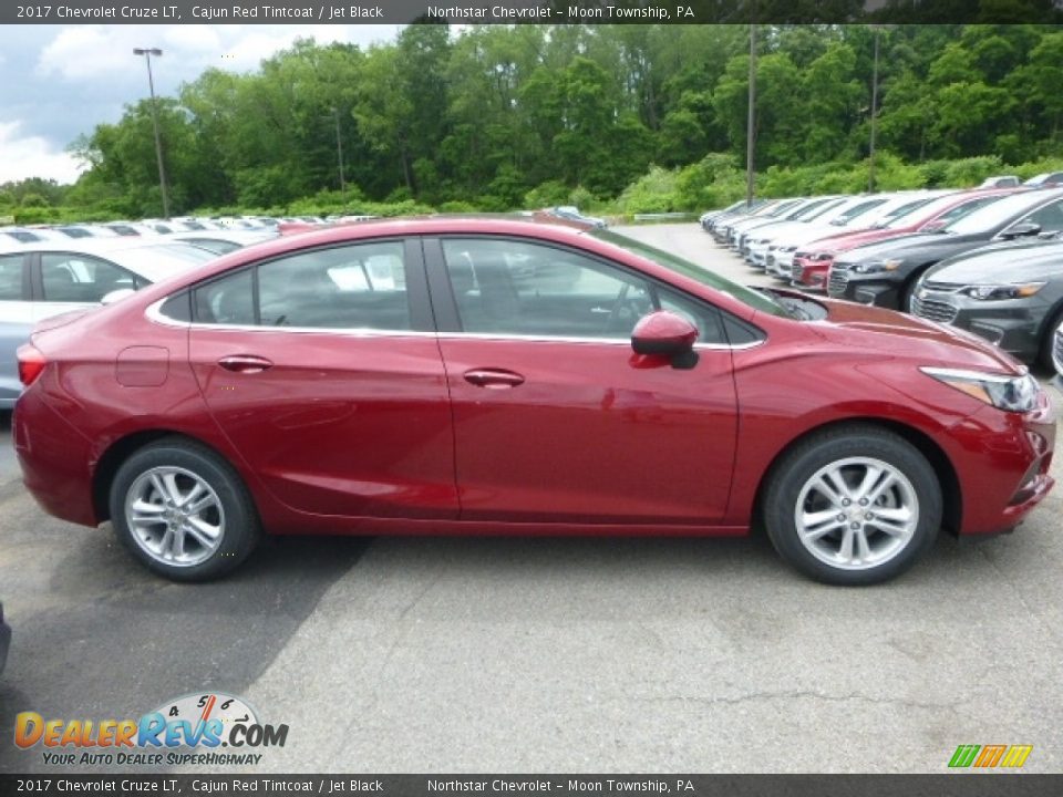 2017 Chevrolet Cruze LT Cajun Red Tintcoat / Jet Black Photo #6