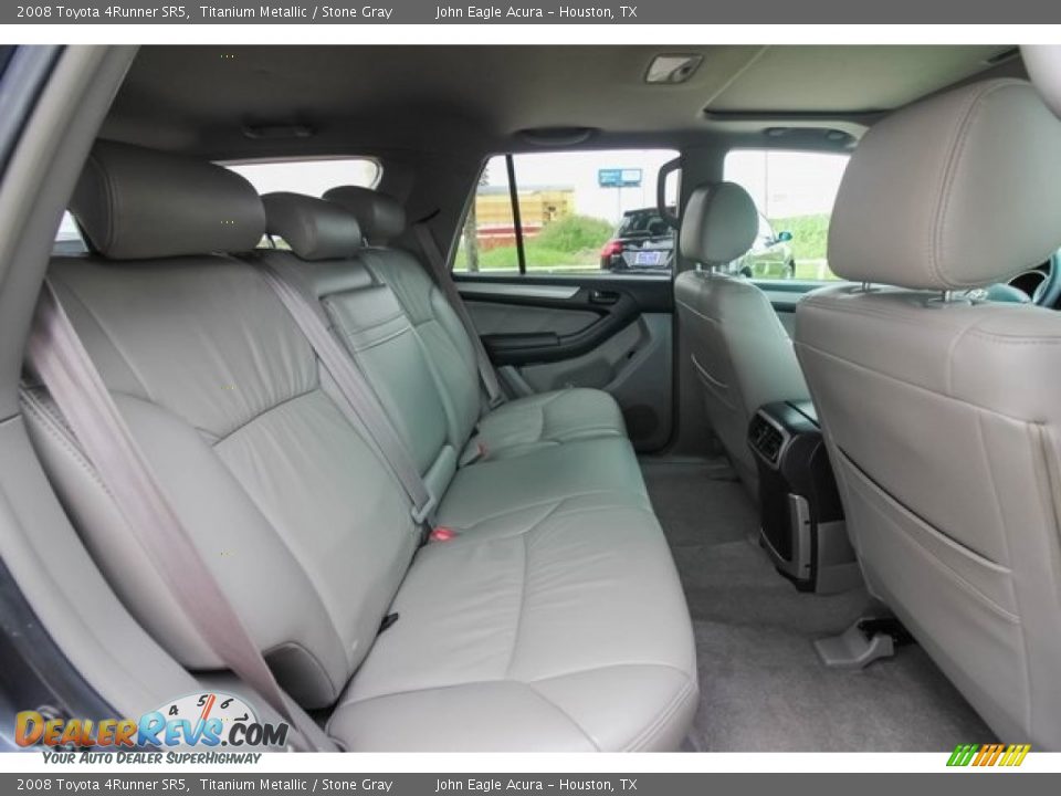 2008 Toyota 4Runner SR5 Titanium Metallic / Stone Gray Photo #23