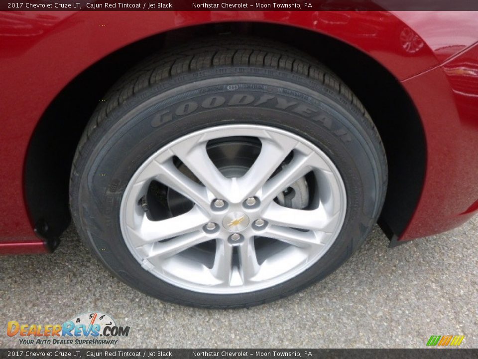 2017 Chevrolet Cruze LT Cajun Red Tintcoat / Jet Black Photo #9