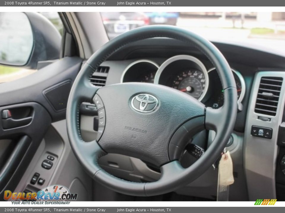 2008 Toyota 4Runner SR5 Titanium Metallic / Stone Gray Photo #28