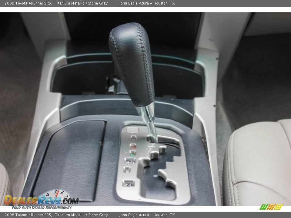 2008 Toyota 4Runner SR5 Titanium Metallic / Stone Gray Photo #32