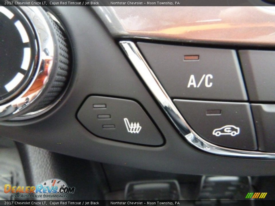 2017 Chevrolet Cruze LT Cajun Red Tintcoat / Jet Black Photo #21