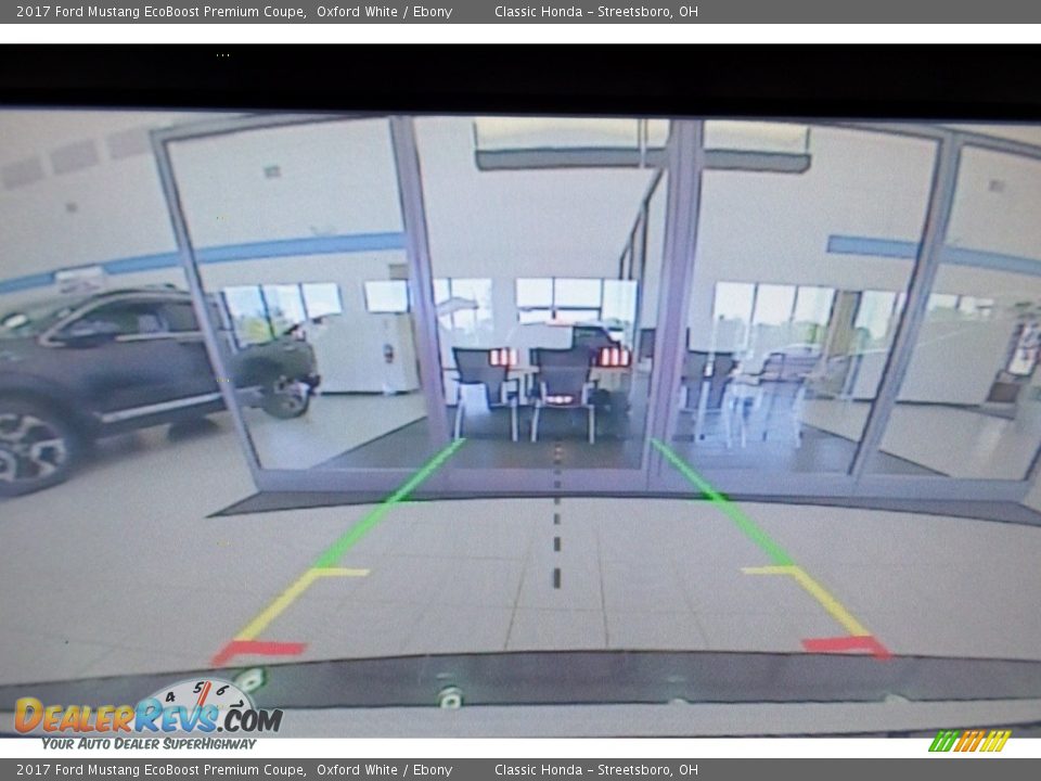2017 Ford Mustang EcoBoost Premium Coupe Oxford White / Ebony Photo #20
