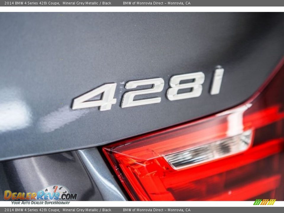 2014 BMW 4 Series 428i Coupe Mineral Grey Metallic / Black Photo #7