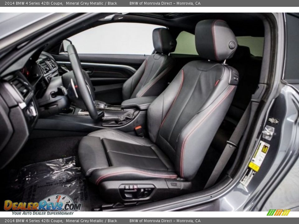 2014 BMW 4 Series 428i Coupe Mineral Grey Metallic / Black Photo #16