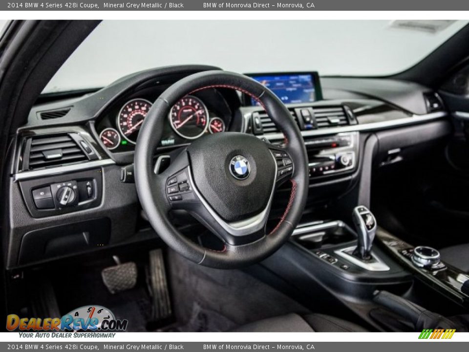 2014 BMW 4 Series 428i Coupe Mineral Grey Metallic / Black Photo #20
