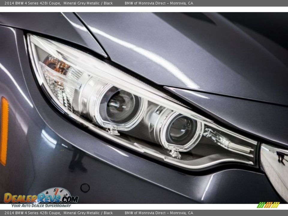 2014 BMW 4 Series 428i Coupe Mineral Grey Metallic / Black Photo #28