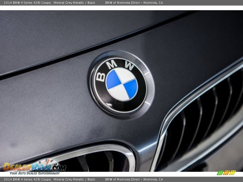 2014 BMW 4 Series 428i Coupe Mineral Grey Metallic / Black Photo #29