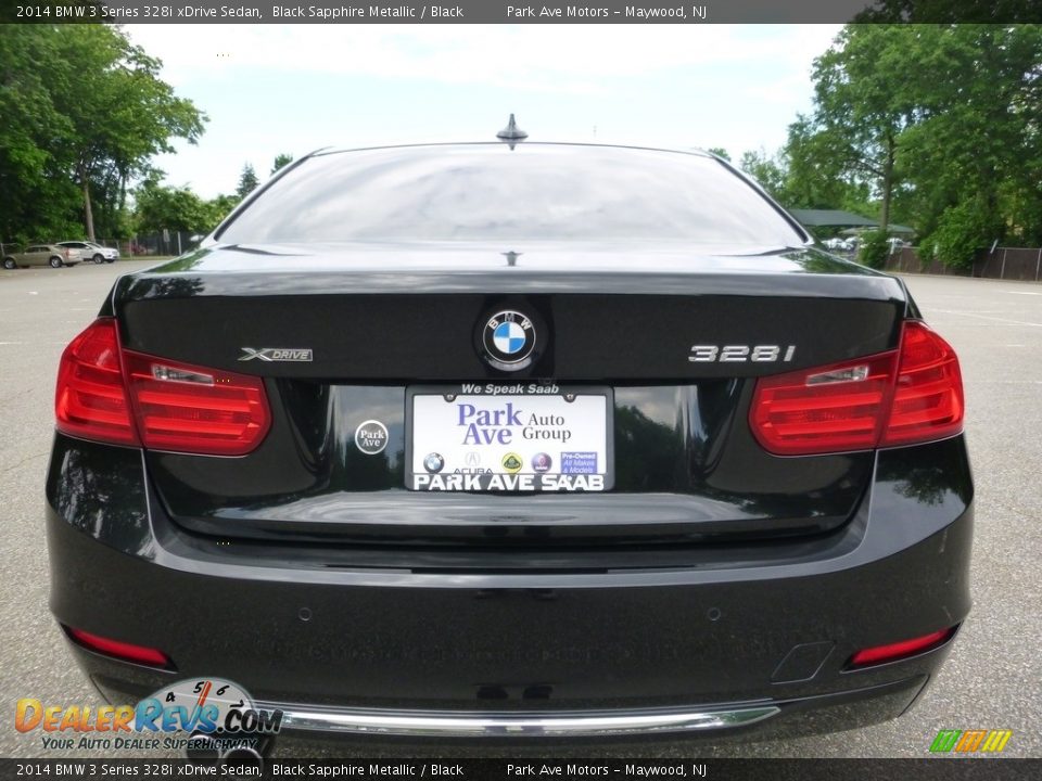 2014 BMW 3 Series 328i xDrive Sedan Black Sapphire Metallic / Black Photo #4