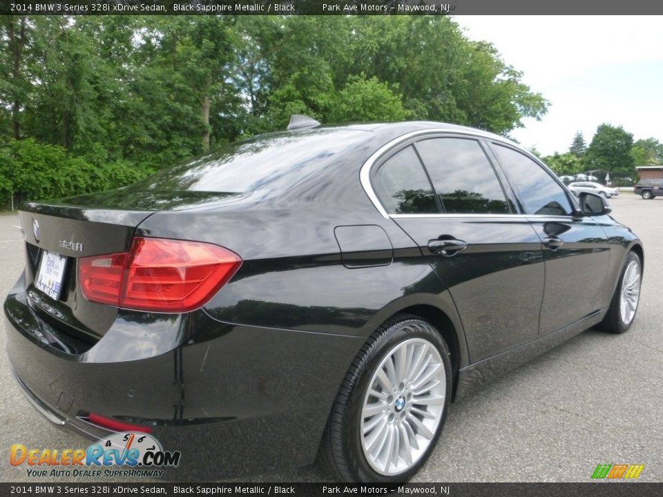 2014 BMW 3 Series 328i xDrive Sedan Black Sapphire Metallic / Black Photo #5