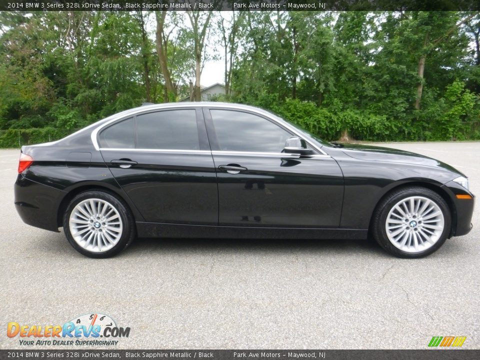 2014 BMW 3 Series 328i xDrive Sedan Black Sapphire Metallic / Black Photo #6