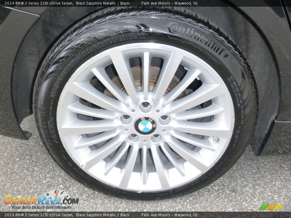 2014 BMW 3 Series 328i xDrive Sedan Black Sapphire Metallic / Black Photo #36