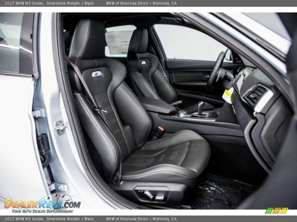 Black Interior - 2017 BMW M3 Sedan Photo #2