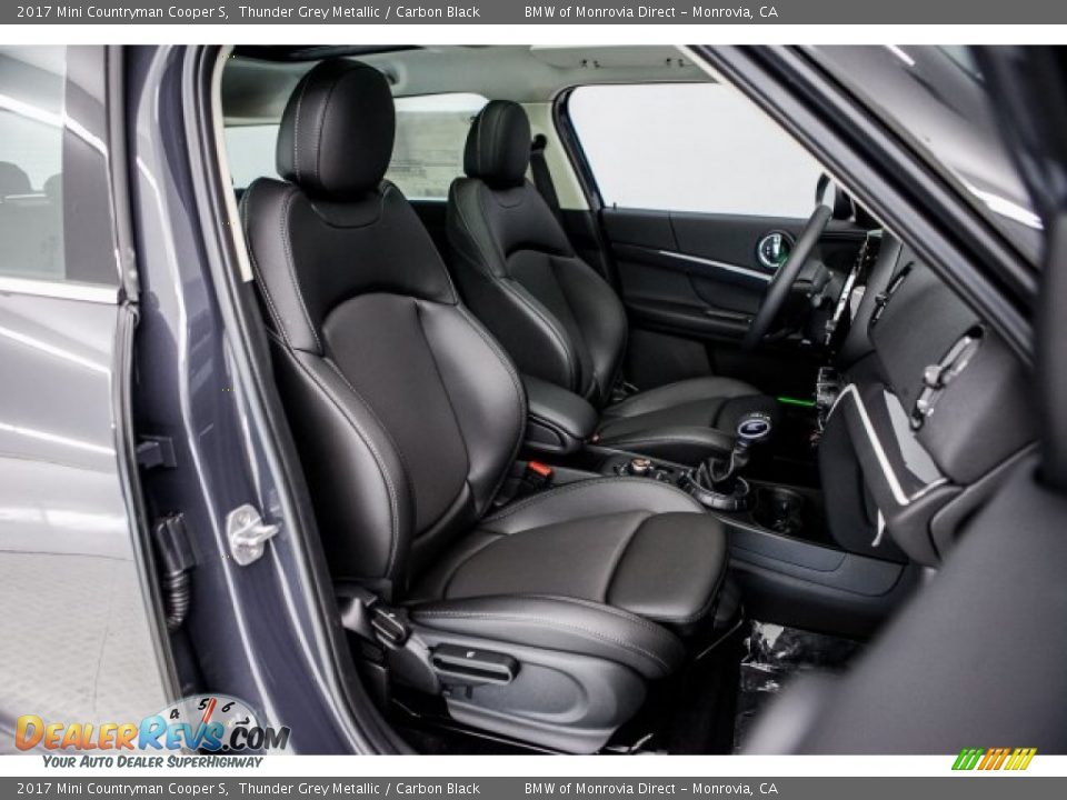 2017 Mini Countryman Cooper S Thunder Grey Metallic / Carbon Black Photo #2
