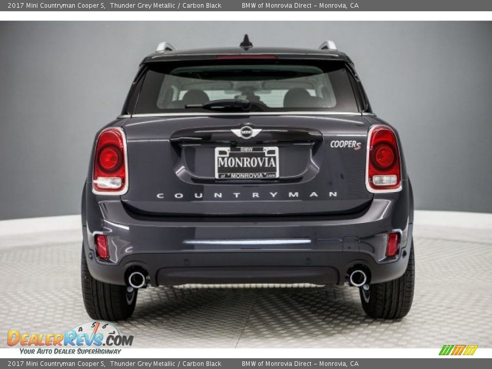 2017 Mini Countryman Cooper S Thunder Grey Metallic / Carbon Black Photo #4