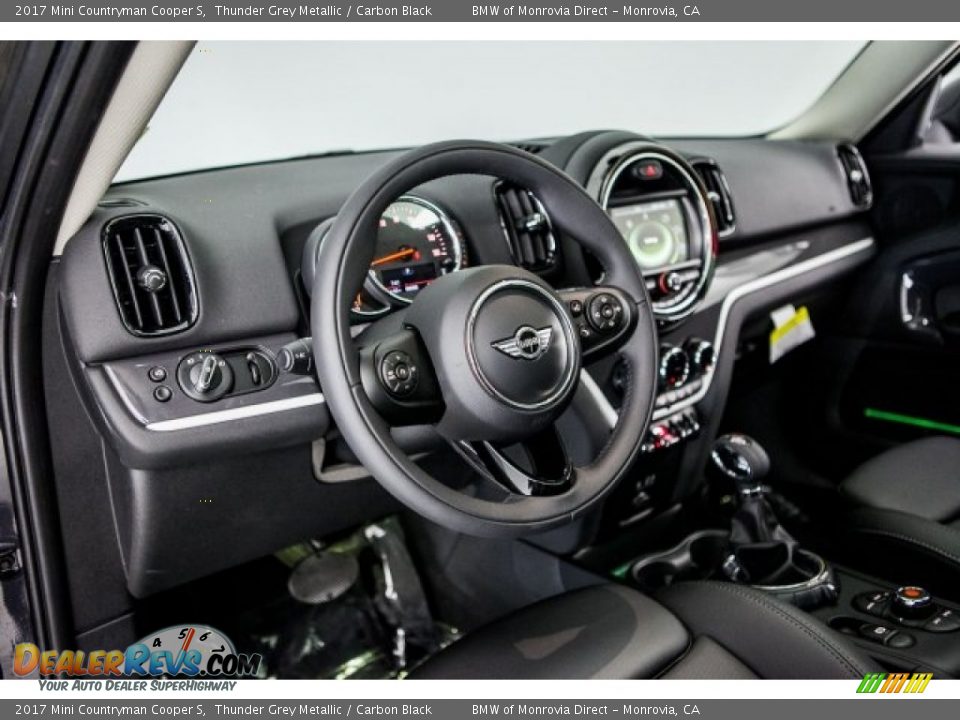 2017 Mini Countryman Cooper S Thunder Grey Metallic / Carbon Black Photo #5