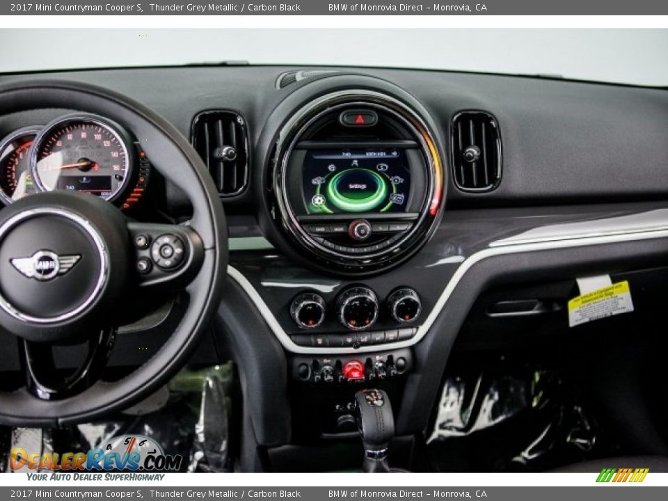 2017 Mini Countryman Cooper S Thunder Grey Metallic / Carbon Black Photo #6