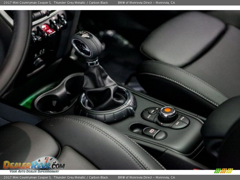 2017 Mini Countryman Cooper S Thunder Grey Metallic / Carbon Black Photo #7