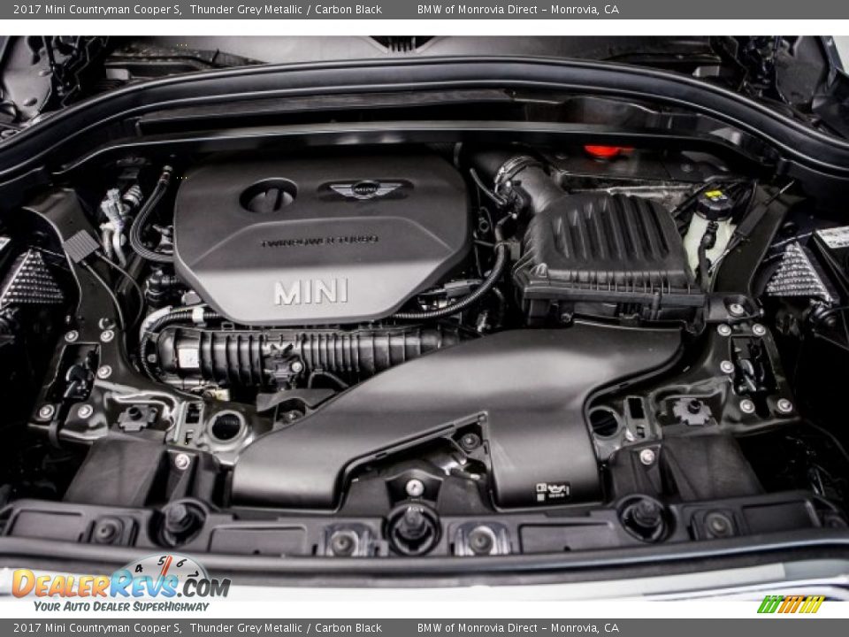 2017 Mini Countryman Cooper S Thunder Grey Metallic / Carbon Black Photo #8