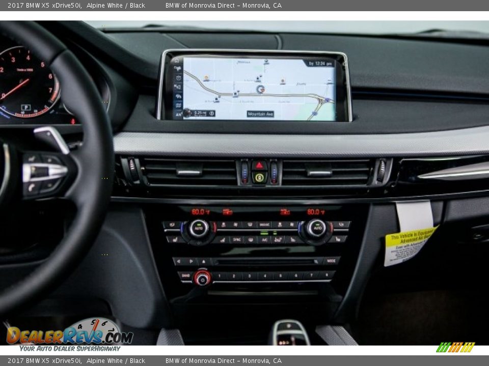 2017 BMW X5 xDrive50i Alpine White / Black Photo #6
