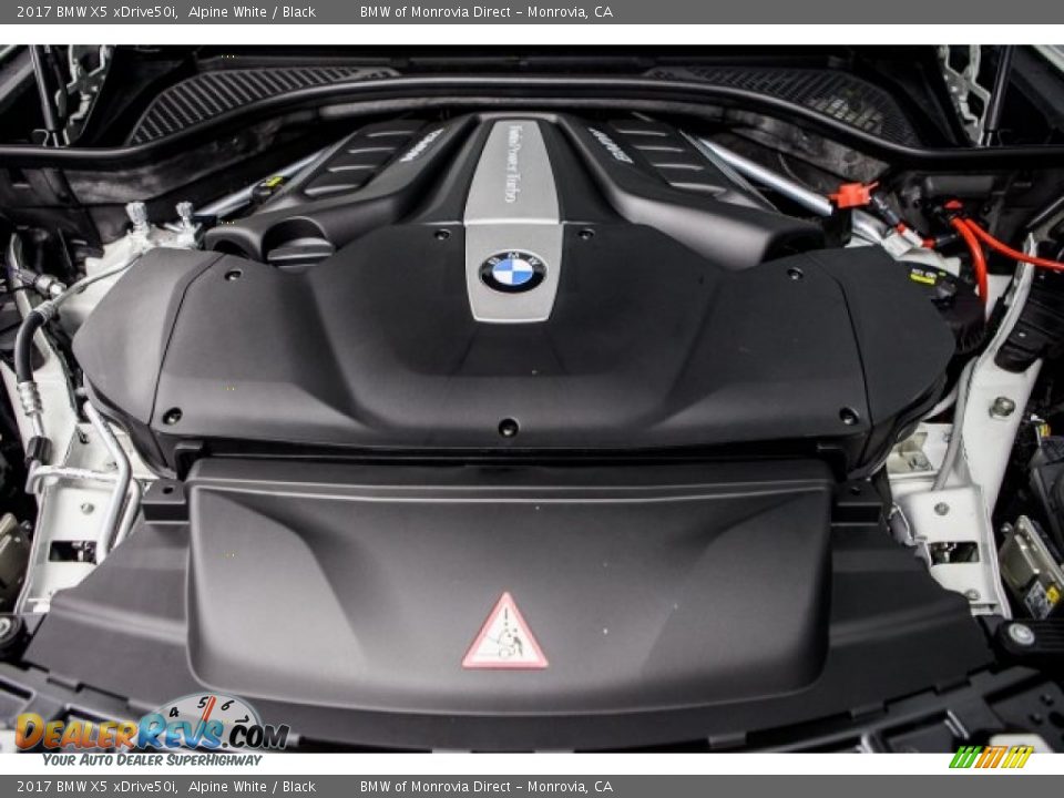 2017 BMW X5 xDrive50i 4.4 Liter TwinPower Turbocharged DOHC 32-Valve VVT V8 Engine Photo #8