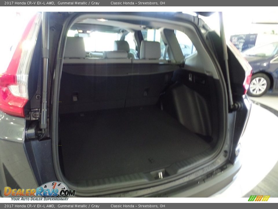 2017 Honda CR-V EX-L AWD Gunmetal Metallic / Gray Photo #12