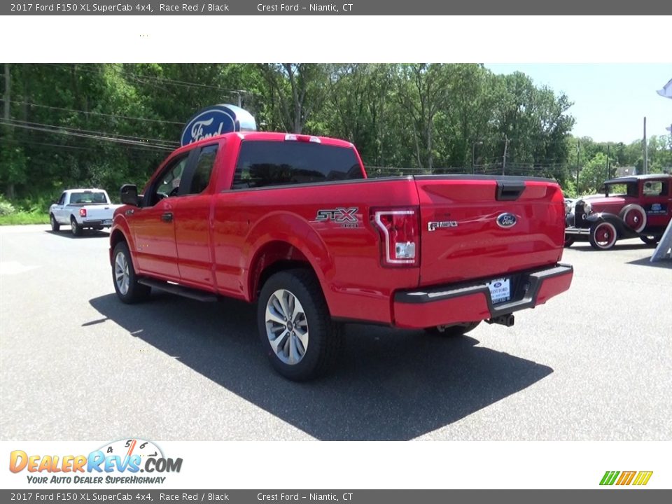 2017 Ford F150 XL SuperCab 4x4 Race Red / Black Photo #5