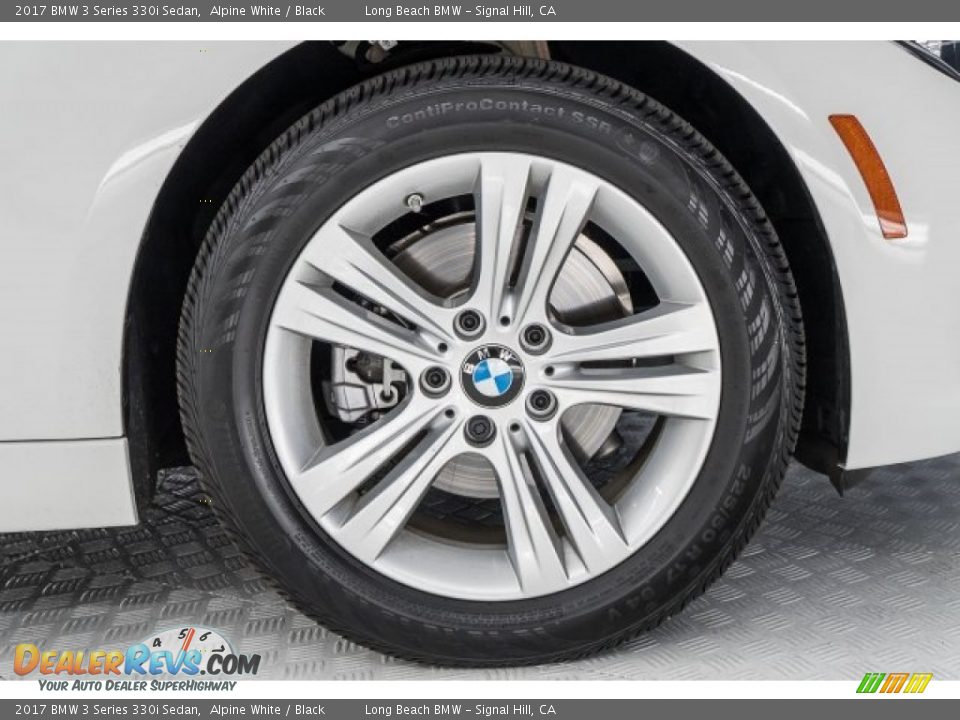 2017 BMW 3 Series 330i Sedan Alpine White / Black Photo #8