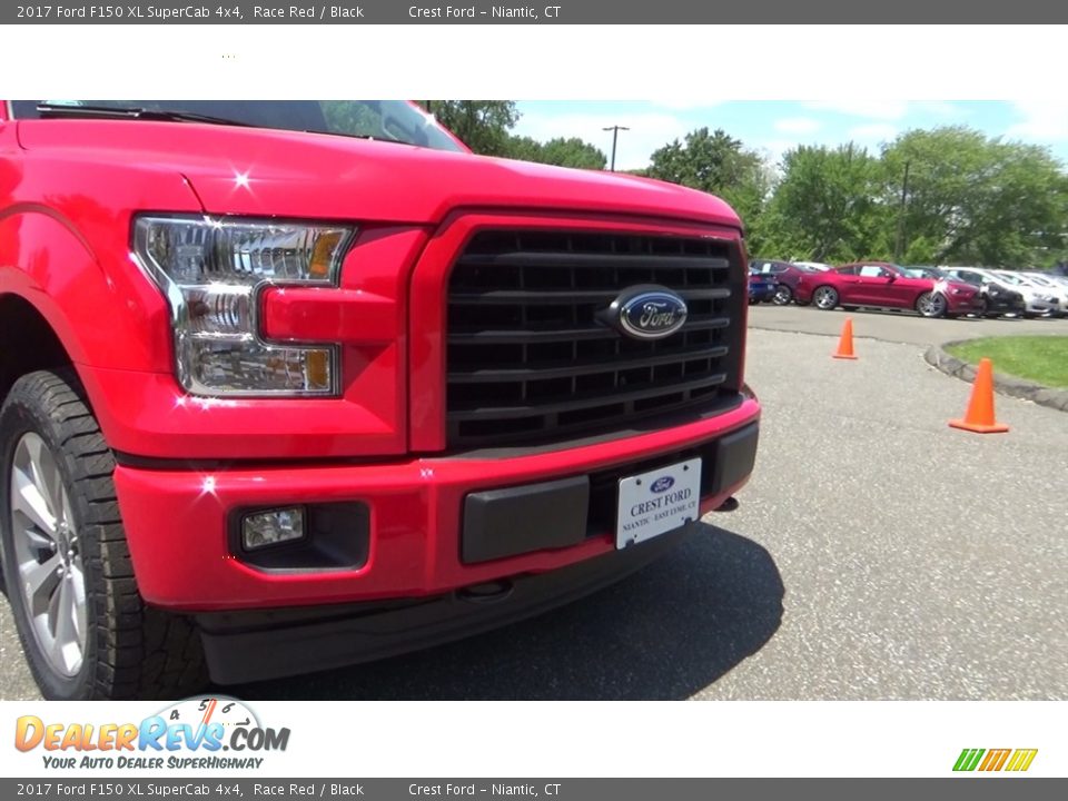 2017 Ford F150 XL SuperCab 4x4 Race Red / Black Photo #27