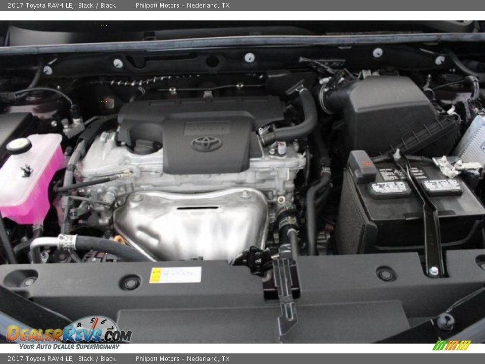 2017 Toyota RAV4 LE Black / Black Photo #21