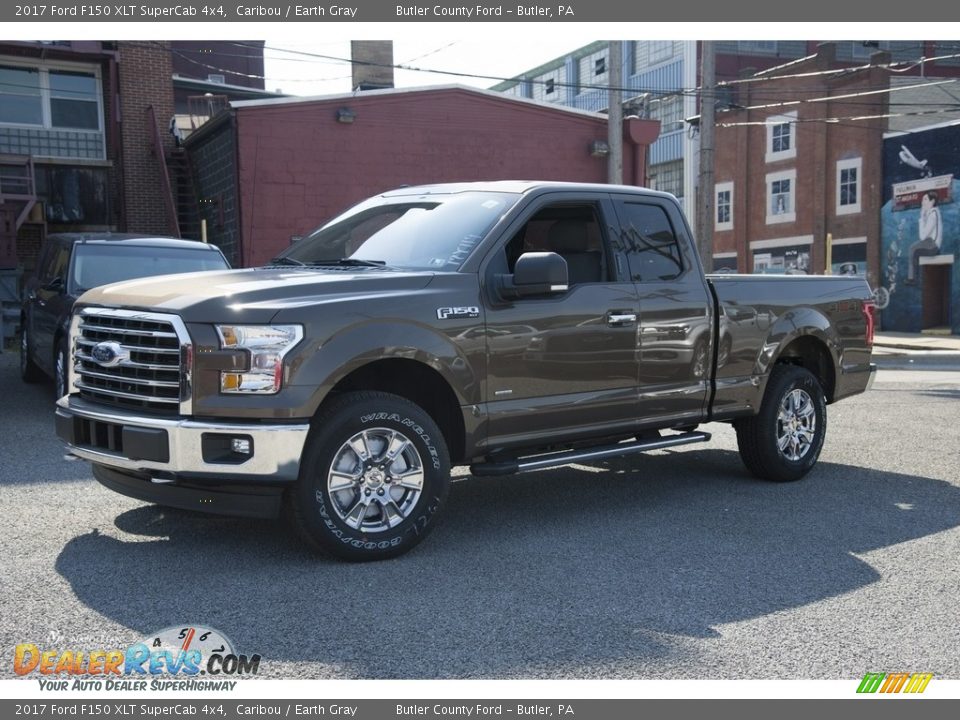 2017 Ford F150 XLT SuperCab 4x4 Caribou / Earth Gray Photo #1