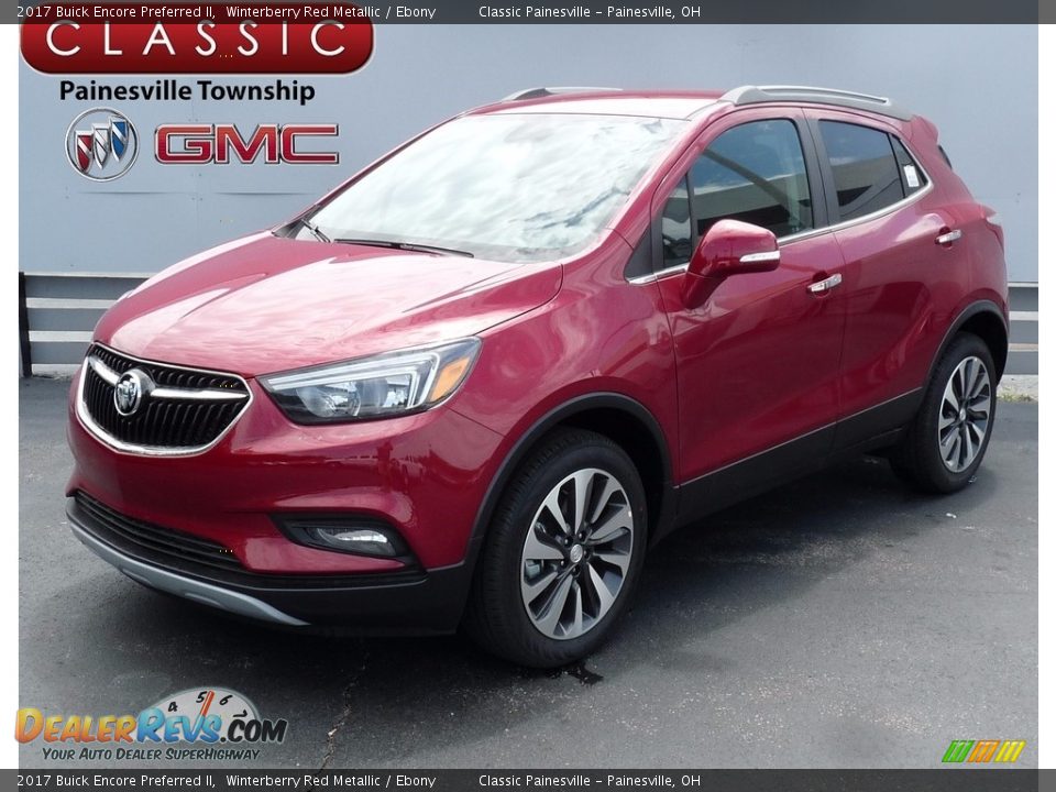 2017 Buick Encore Preferred II Winterberry Red Metallic / Ebony Photo #1