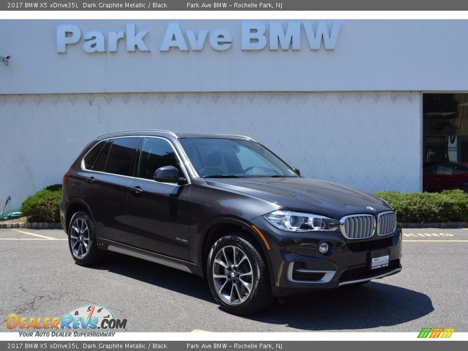 2017 BMW X5 xDrive35i Dark Graphite Metallic / Black Photo #1