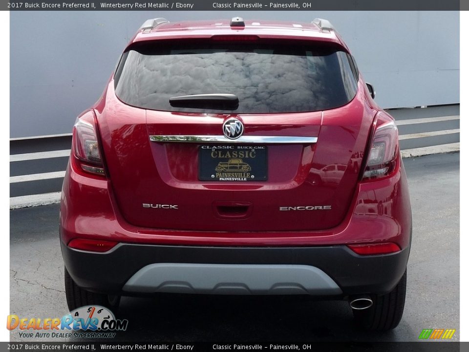 2017 Buick Encore Preferred II Winterberry Red Metallic / Ebony Photo #3