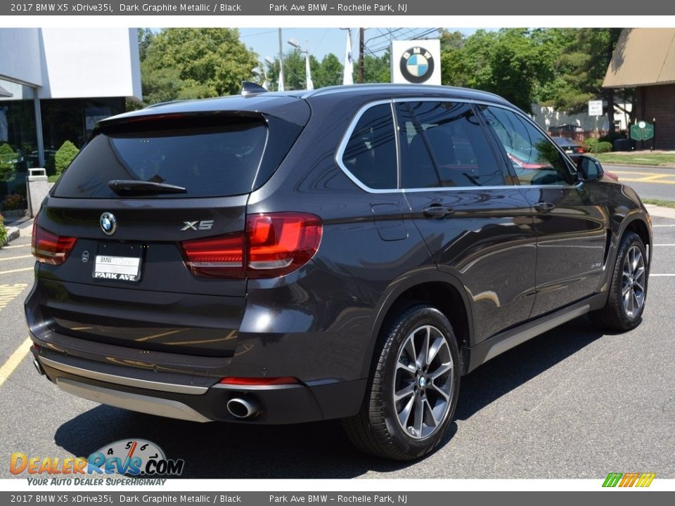 2017 BMW X5 xDrive35i Dark Graphite Metallic / Black Photo #3